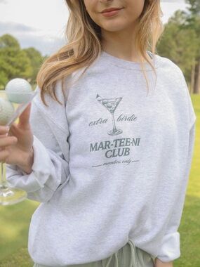 Tee Time & Tinis Crewneck - Friday + Saturday
